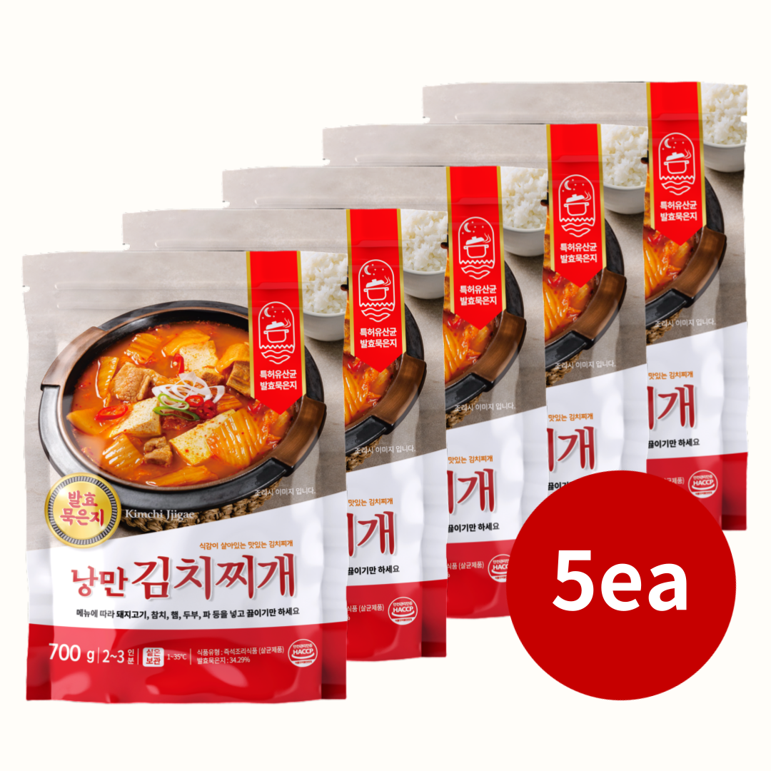 낭만김치찌개 (700g/2~3인분)×5봉